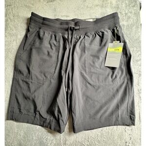 Tek Gear Shorts Mens Small Black DryTEK Bermuda 4 Way Stretch Athletic Gym